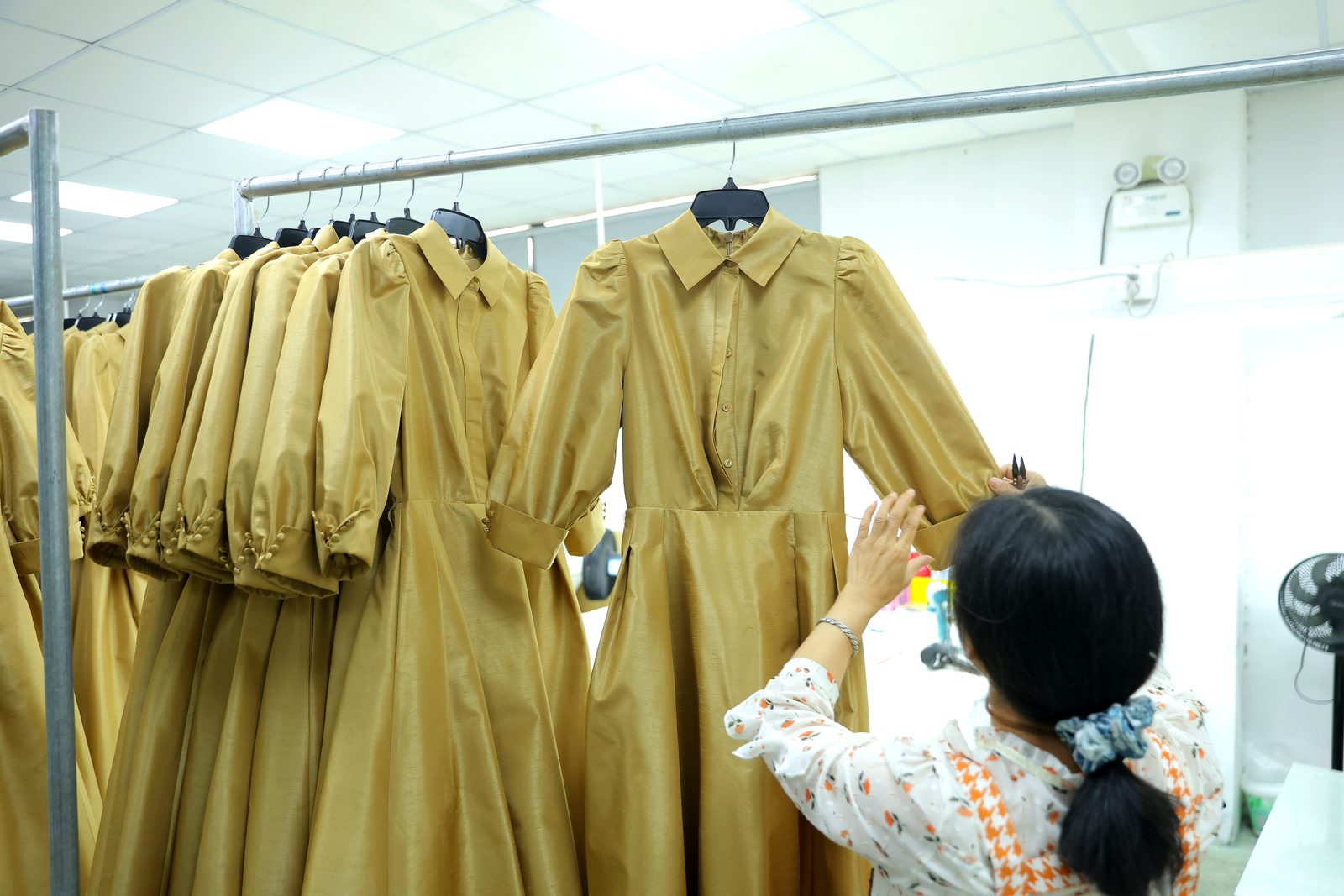 Garment finishing and quality check