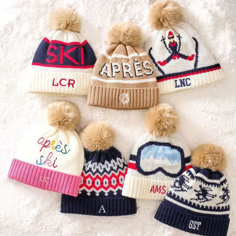 Pom-pom beanies