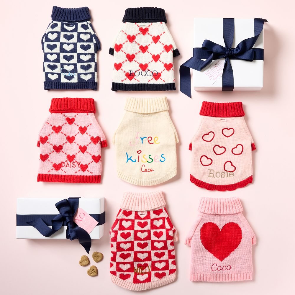 Knitted pet sweaters