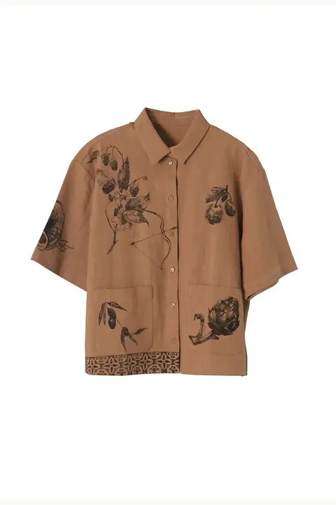 Woven shirt manufactured by Milagros Enor
